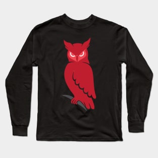 Owl Night King Fashion Long Sleeve T-Shirt